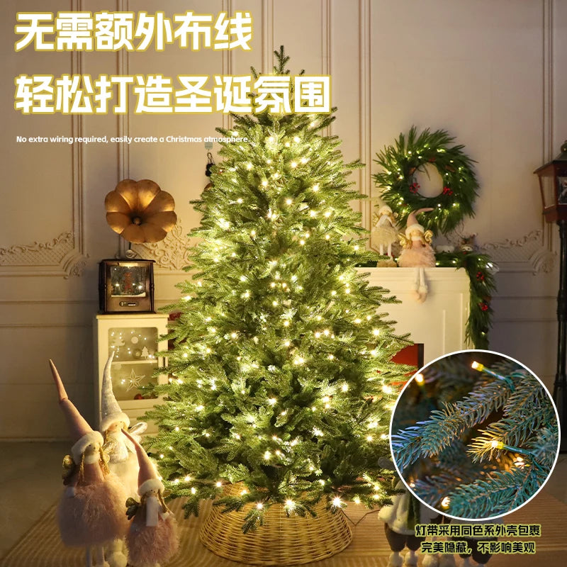 Christmas tree - Pure white encrypted simulation of a bare tree - Large high-end Christmas decoration item