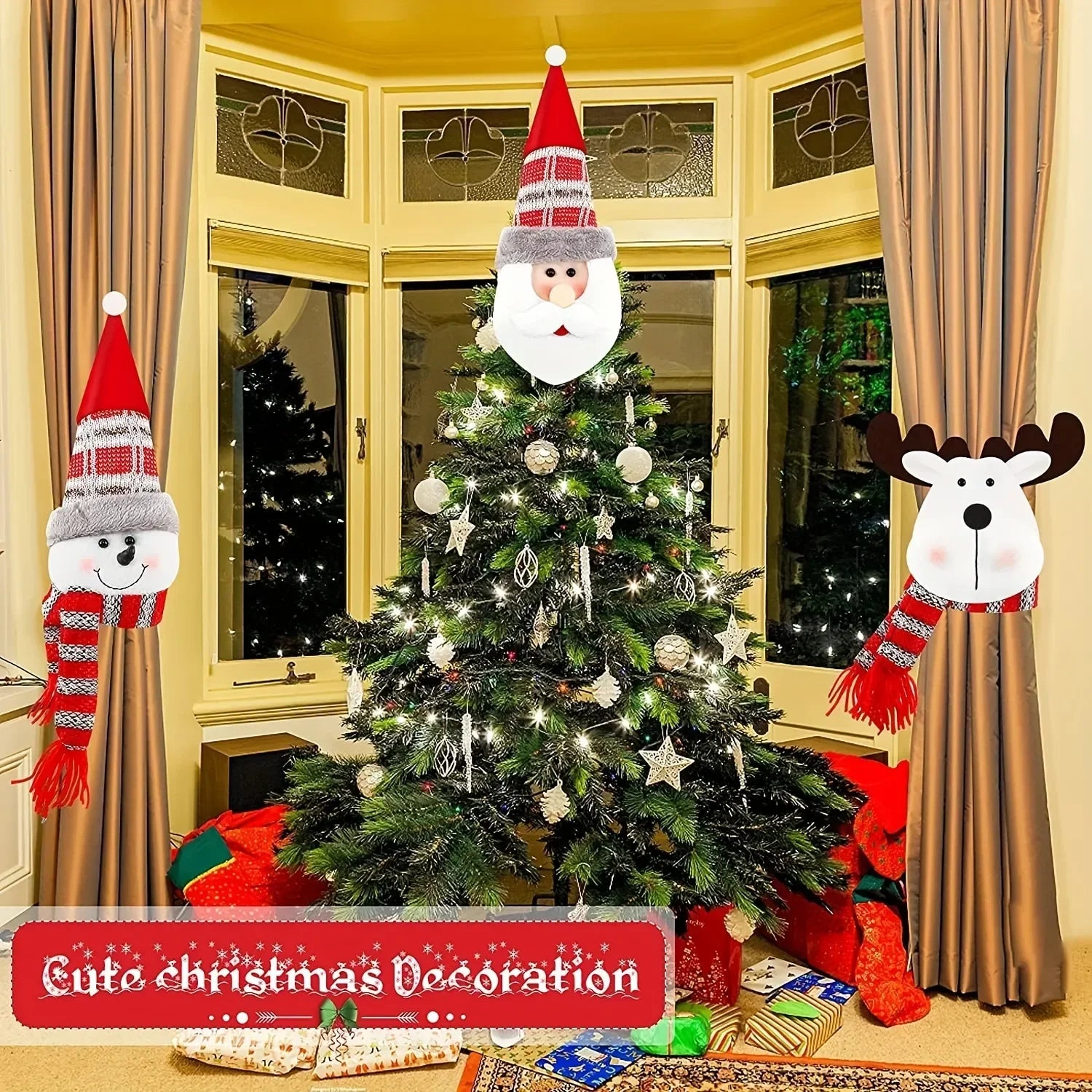 Santa Claus and Snowman