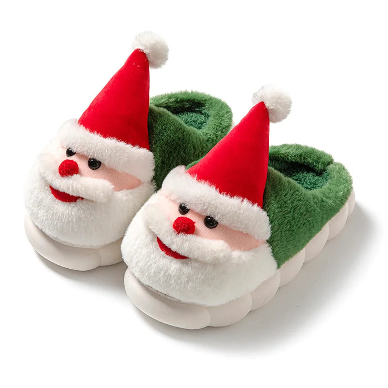 Cute Couple Christmas Slippers