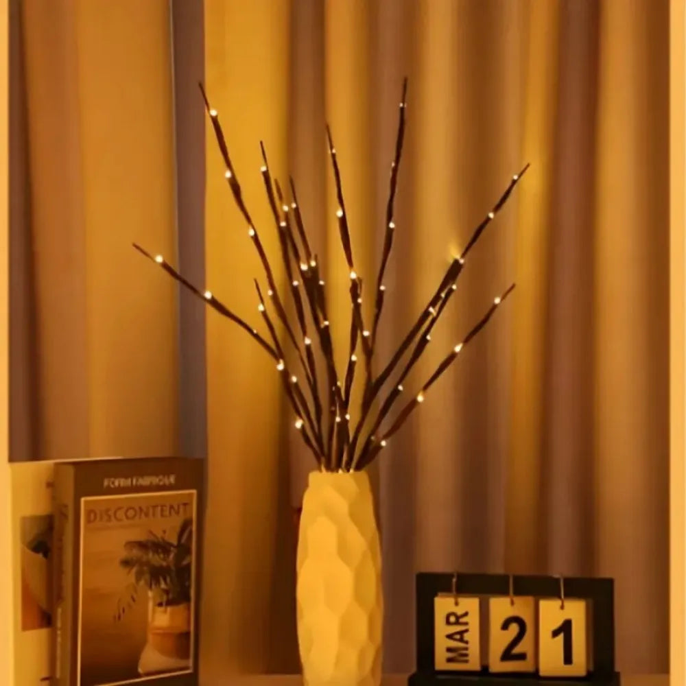 LED Willow Branch Lights – Warm White Decorative Tree