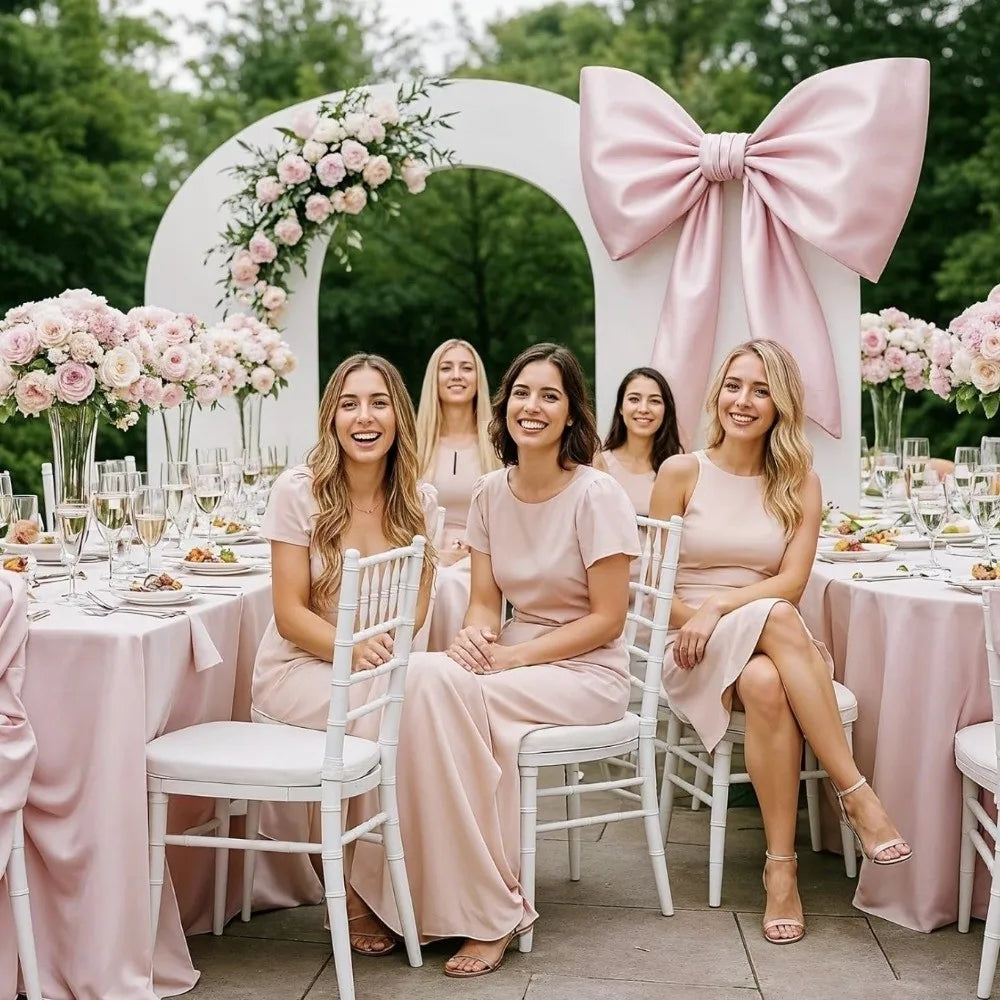 Extra Large Christmas Tree Bow Topper – Elegant Satin Holiday Decoration