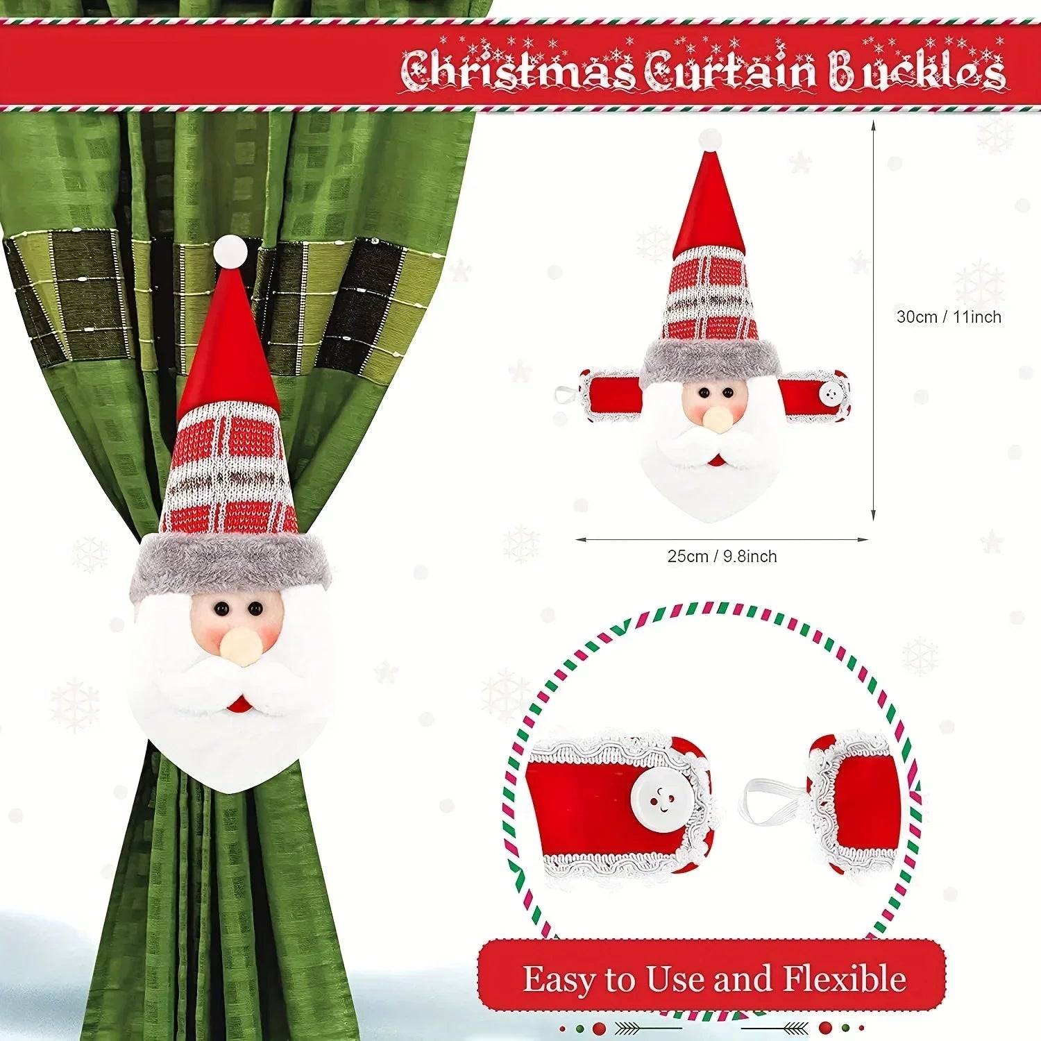 Santa Claus and Snowman