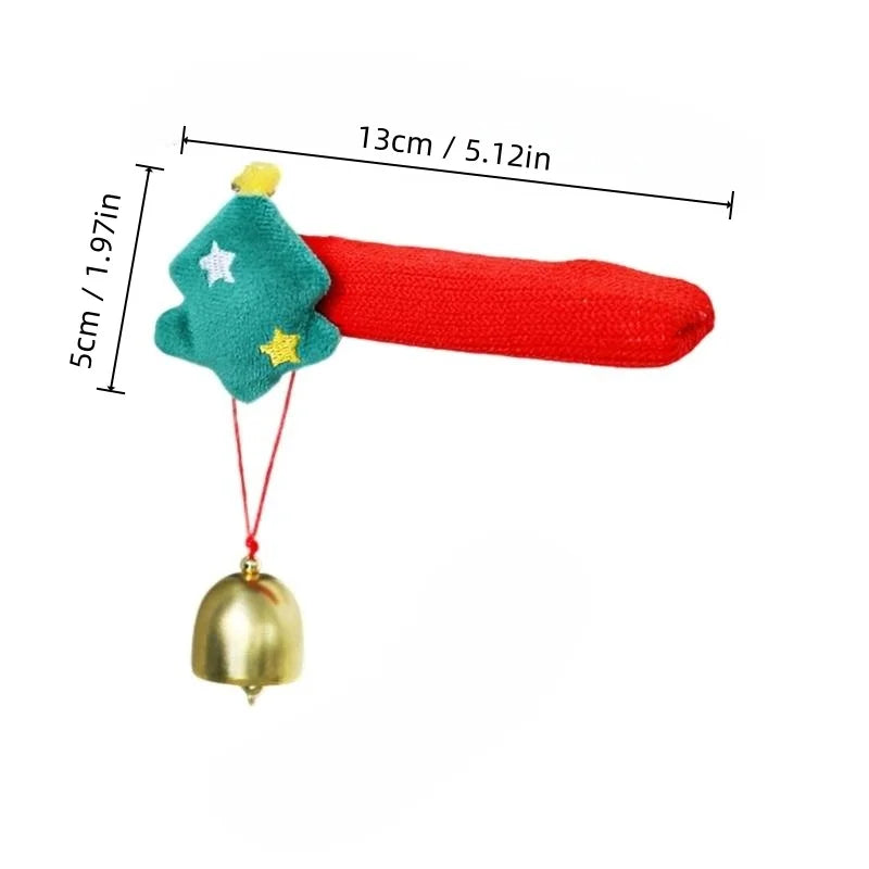 Christmas Door Handle Covers – Santa & Reindeer Decorative Sleeves