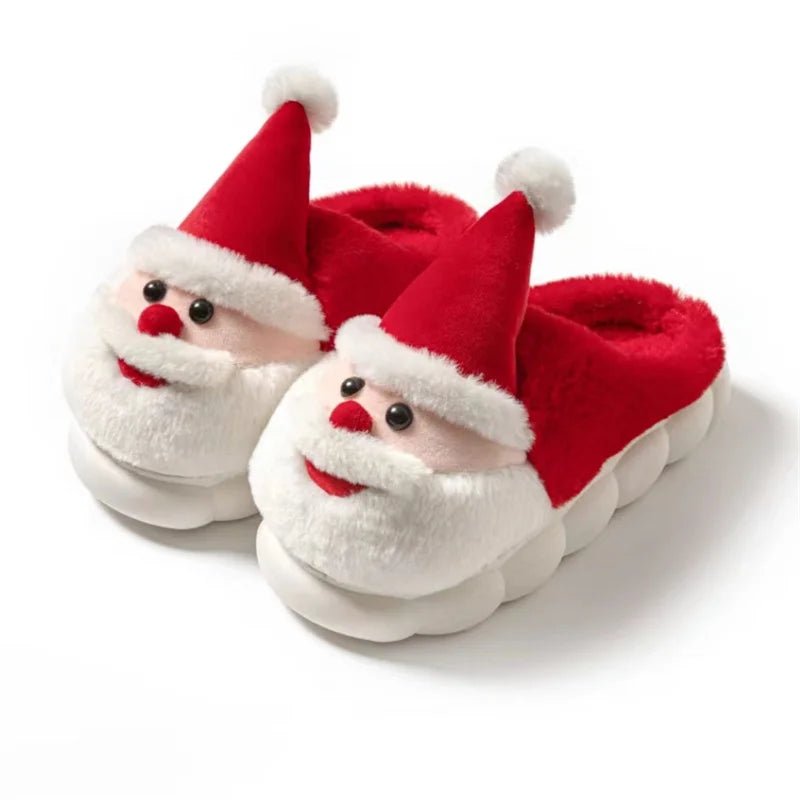 Cute Couple Christmas Slippers