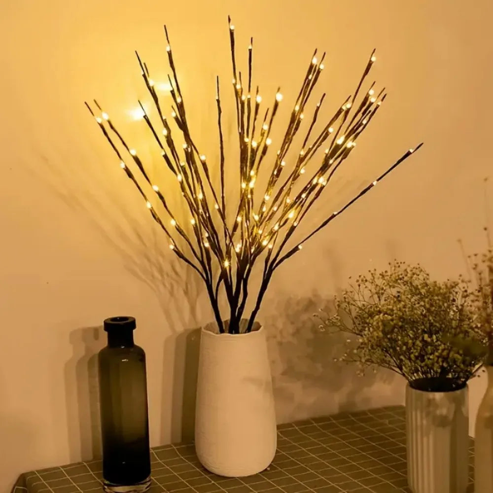 LED Willow Branch Lights – Warm White Decorative Tree